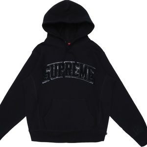 Supreme logo hood